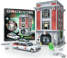 WREBBIT 3D puzzle Ghostbusters: Požární zbrojnice krotitelů duchů / 500 dílků / od 14 let 
