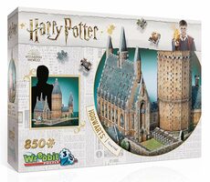 WREBBIT 3D puzzle Harry Potter: Bradavice - Velká síň / 850 dílků / od 14 let 