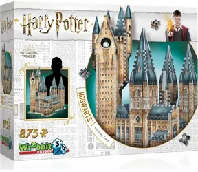 WREBBIT 3D puzzle Harry Potter: Bradavice - Astronomická věž / 875 dílků / od 14 let 