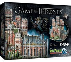 WREBBIT 3D puzzle Hra o trůny: The Red Keep / 845 dílků / od 14 let 