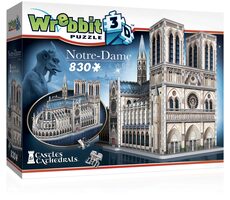 WREBBIT 3D puzzle Katedrála Notre-Dame