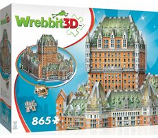 WREBBIT 3D puzzle Le Château Frontenac / 865 dílků / od 14 let 