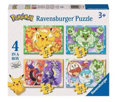 Ravensburger Pokémoni 4 v 1 / 19 x 14 cm / od 3 let