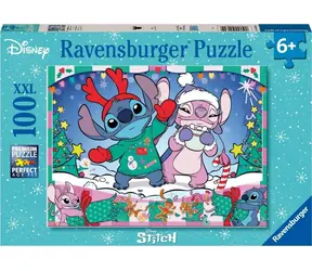 Ravensburger Disney: Stitch o Vánocích / 100 dílků / od 6 let
