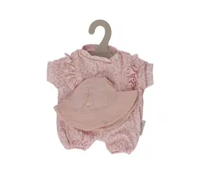Little Dutch Oblečení na panenku Baby Pink Floral / od 18 měsíců