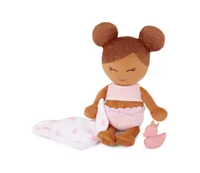 B-Toys Panenka plyšová do vany Lulla Baby LIght Brown Hair / od 2 let