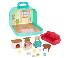 Li'l Woodzeez Sada v kufříku Obývací pokoj / od 3 let