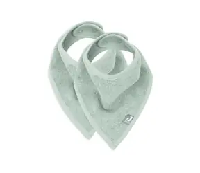 Jollein Bryndáček bandana 2ks Ash Green / od 6 měsíců
