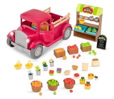 Li'l Woodzeez Farmářský pick-up se stánkem / od 3 let
