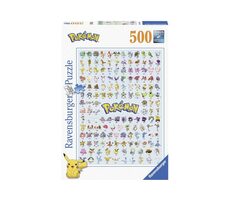 Ravensburger Prvních 151 Pokémonů / 500 dílků / od 12 let