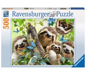 Ravensburger Lenochodovo selfie / 500 dílků / od 12 let