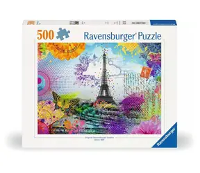 Ravensburger Pohlednice z Paříže / 500 dílků / od 12 let