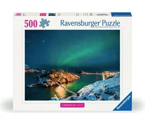 Ravensburger Skandinávie: Polární žáře v Norsku / 500 dílků / od 12 let