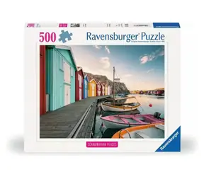 Ravensburger Skandinávie: Loděnice ve Smogenu - Švédsko / 500 dílků / od 12 let