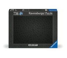 Ravensburger Krypt Puzzle: Black / 736 dílků / od 14 let