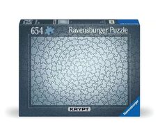 Ravensburger Krypt Puzzle: Silver / 654 dílků / od 14 let