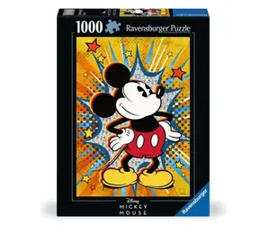Ravensburger Disney: Retro Mickey / 1000 dílků / od 14 let