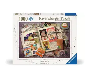 Ravensburger Disney: Mickey Mouse v roce 1940 / 1000 dílků / od 14 let 
