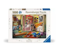 Ravensburger Disney: Mickey Mouse v roce 1960 / 1000 dílků / od 14 let 