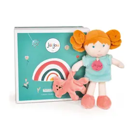 Doudou Jolijou Panenka Miss Mint 21 cm / od 0 let