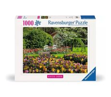 Ravensburger Kouzelné zahrady: Zahrada Evropy Keukenhof - Nizozemsko / 1000 dílků / od 14 let