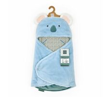 Doudou Plyšová modrá dečka s kapucí Yoca le koala 70 cm / od 0 let
