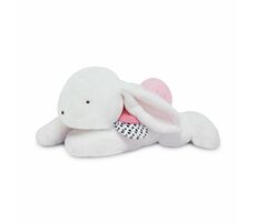 Doudou Plyšový králík s růžovou bambulkou 65 cm / od 0 let