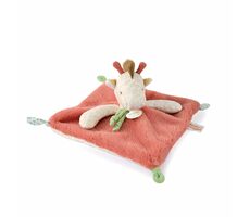 Doudou Plyšový muchláček žirafa Couleurs Savane 25 cm / od 0 let