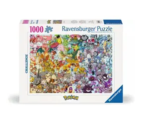 Ravensburger Challenge Puzzle: Pokémon / 1000 dílků / od 14 let