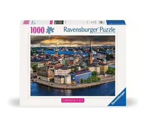 Ravensburger Skandinávie Stockholm - Švédsko / 1000 dílků / od 14 let