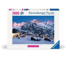 Ravensburger Dechberoucí hory: Bernská vysočina - Murren ve Švýcarsku / 1000 dílků / od 14 let