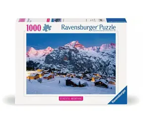Ravensburger Dechberoucí hory: Bernská vysočina - Murren ve Švýcarsku / 1000 dílků / od 14 let