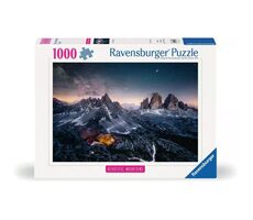 Ravensburger Dechberoucí hory: Dolomitské věže - Itálie / 1000 dílků / od 14 let