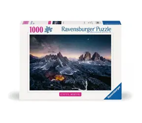 Ravensburger Dechberoucí hory: Dolomitské věže - Itálie / 1000 dílků / od 14 let