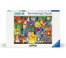 Ravensburger Pokémon: Chyťte je všechny! / 2000 dílků / od 14 let