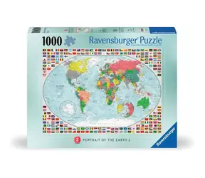Ravensburger Mapa světa / 1000 dílků / od 14 let