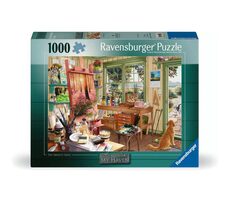 Ravensburger Umělcova chatka / 1000 dílků / od 14 let