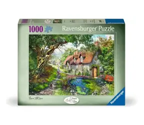 Ravensburger Venkovský domek s rozkvetlou zahradou / 1000 dílků / od 14 let