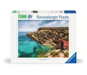 Ravensburger Vesnička Popeye / 1500 dílků / od 14 let