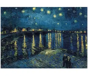 Ravensburger Vincent van Gogh: Hvězdná noc / 1000 dílků / od 14 let