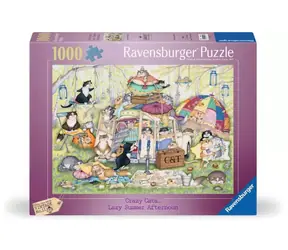 Ravensburger Život bláznivých koček / 1000 dílků / od 14 let