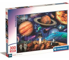 Clementoni Puzzle Vesmírná mise 300 dílků / od 9 let