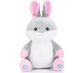 CHIPOLINO Plyšový Králíček se světýlky a hudbou / od 0 let