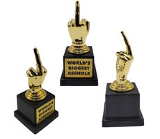 Mad Monkey - Trophy "World's Biggest Asshole"