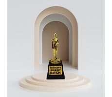 Mad Monkey Trophy - "World's Biggest Bitch"