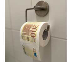 Mad Monkey Toaletní papír - 200Euro bílá 