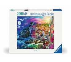 Ravensburger Barevné Cinque Terre / 2000 dílků / od 14 let