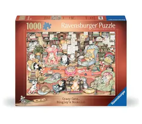 Ravensburger Bláznivé kočky - knižní klub / 1000 dílků / od 12 let
