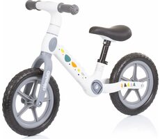 CHIPOLINO Odrážedlo Dino White-Grey / od 1.5 roku do 5 let / do 25 kg