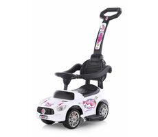 CHIPOLINO Odrážedlo s vodící tyčí a se zvuky Jednorožec / od 1.5 roku do 3 let / do 25 kg